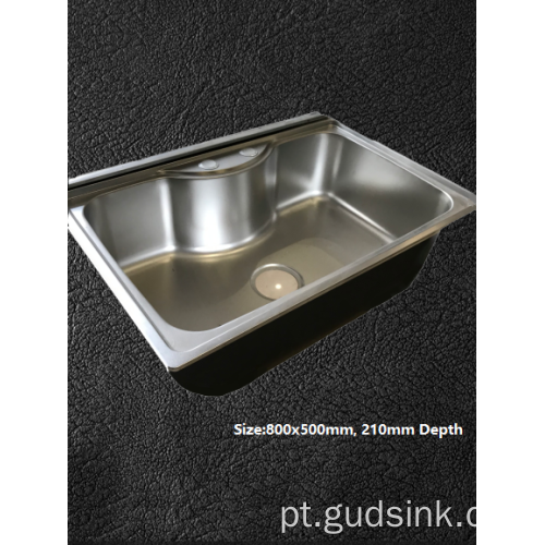 Sob o Monte Big Single Bowl Kitchen Pia